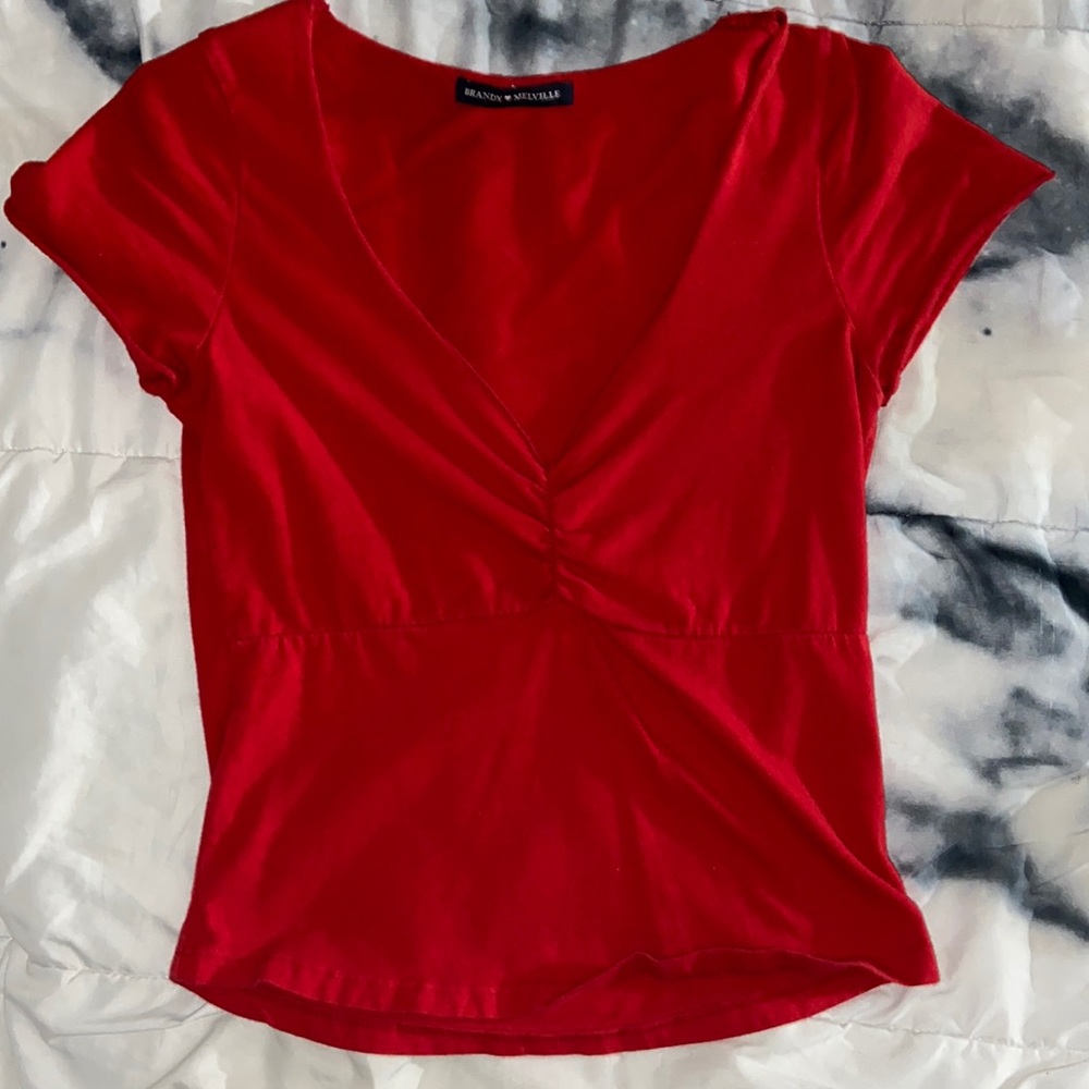 Brandy Melville Red T-shirt
